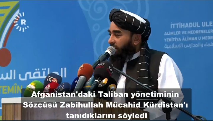 Afganistan Kürdistanı Resmen Tanıdıklarını Açıkladı